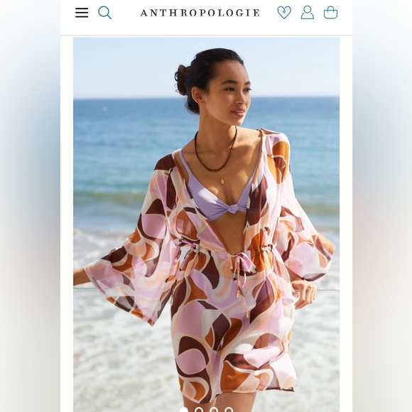 NWT Sanctuary Anthropologie Swim Beach Cover Up Size L - Picture 3 of 16